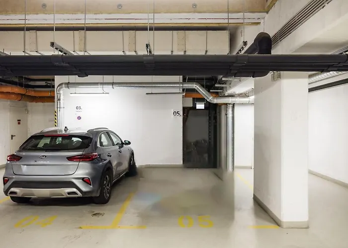 Apartament Modern Hub With Terrace & Parking Budapeszt