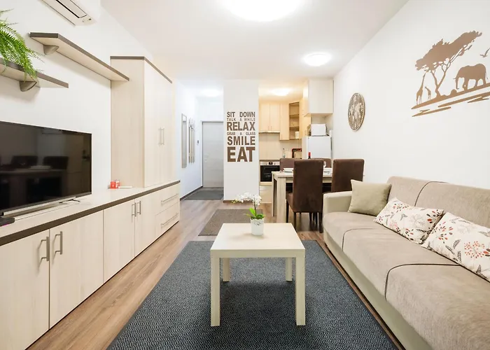 Modern Hub With Terrace & Parking Apartament Budapeszt